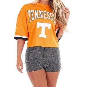 NEW GAMEDAY COUTURE crew neck fashion jersey in orange